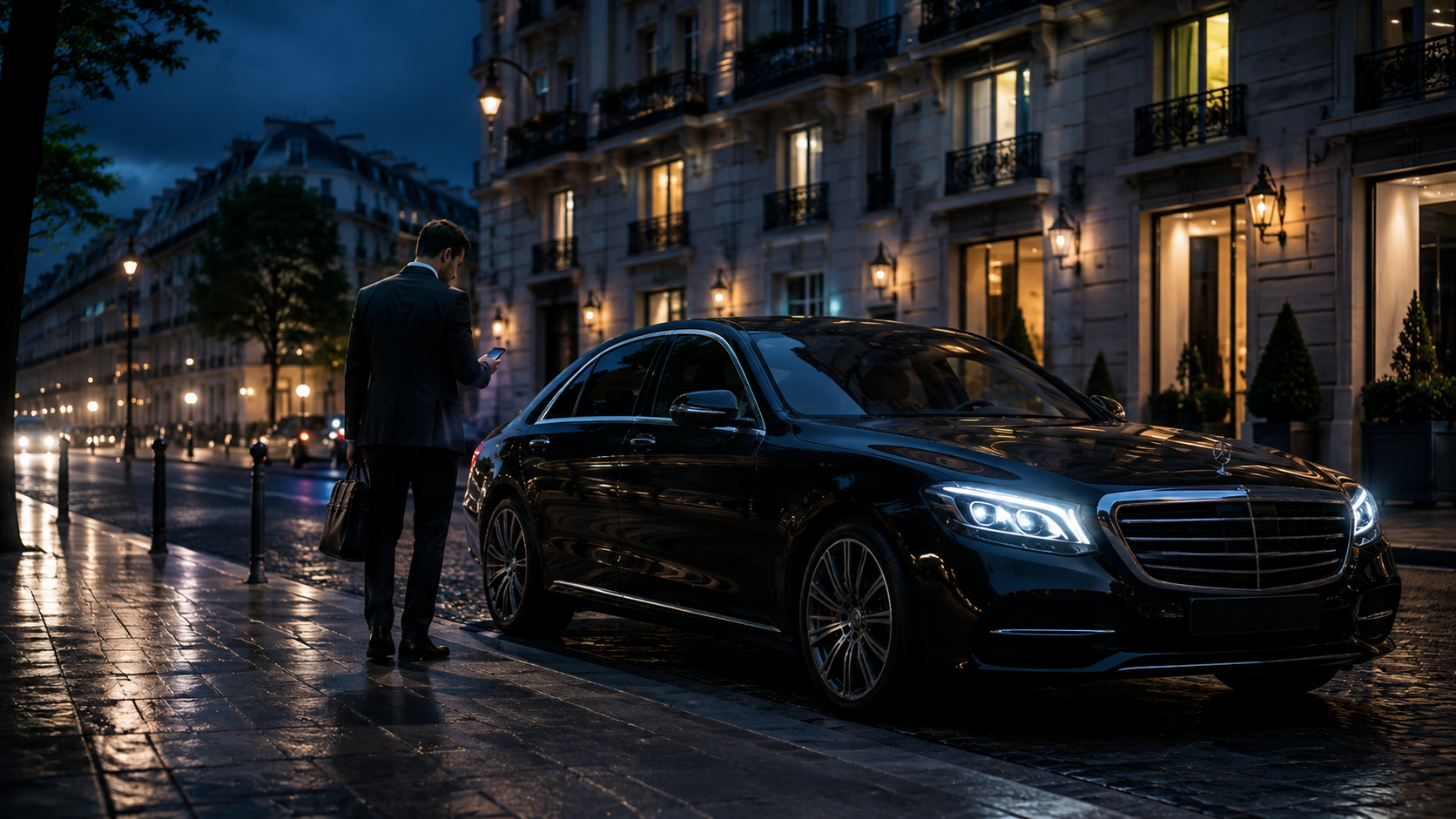Réservation immédiate de taxi à Paris